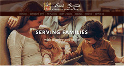 Desktop Screenshot of markgriffithmemorialfuneralhomes.com